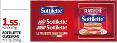 Sottilette - Classiche