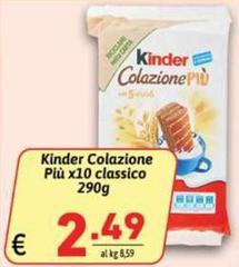 Kinder - Colazione Piu X10 Classico