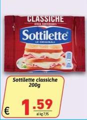 Sottilette - Classiche
