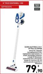 Polti - Scopa Elettrica 2 In 1 SF SLISR90B