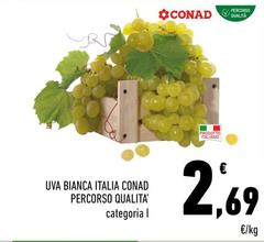 Conad - Uva Bianca Italia Percorso Qualita