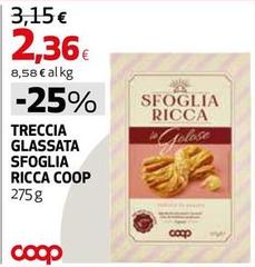 Coop - Treccia Glassata Sfoglia Ricca