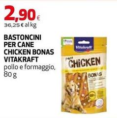 Vitakraft - Bastoncini Per Cane Chicken Bonas