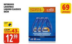 Dash - Detersivo Lavatrice Liquido Classico