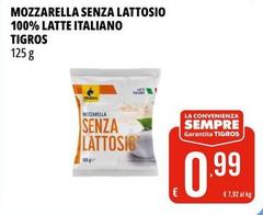 Mozzarella Senza Lattosio 100% Latte Italiano