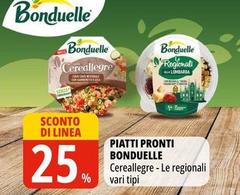 Bonduelle - Piatti Pronti