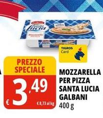 Galbani - Mozzarella Per Pizza Santa Lucia