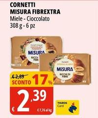 Misura - Cornetti Fibrextra