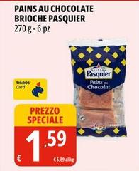 Pasquier - Pains Au Chocolate Brioche