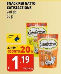 Catisfactions - Snack Per Gatto