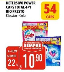 Bio Presto - Detersivo Power Caps Total 4+1