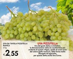 Forma - Uva Da Tavola Pizzutella Bianca
