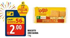 Oro saiwa - Biscotti
