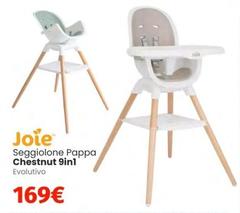 Joie - Seggiolone Pappa Chestnut 9inl