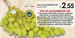 Uva Di Mazzarrone IGP