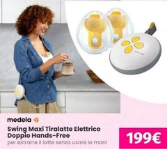 Medela - Swing Maxi Tiralatte Elettrico Doppio Hands-free