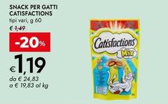 Catisfactions - Snack Per Gatti