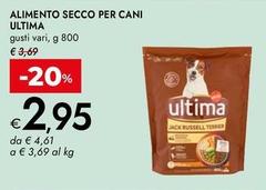 Ultima - Alimento Secco Per Cani