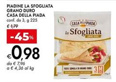 Casa Della Piada - Piadine La Sfogliata Grano Duro