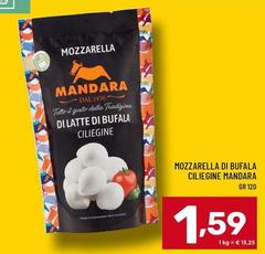 Mandara - Mozzarella Di Bufala Ciliegine