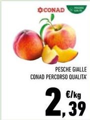Conad - Pesche Gialle Percorso Qualita'