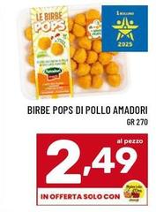 Amadori - Birbe Pops Di Pollo
