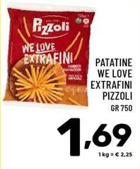 Pizzoli - Patatine We Love Extrafini