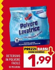 Facile - Detersivo In Polvere