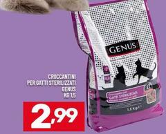 Genus - Croccantini Per Gatti Sterilizzati
