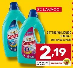 General - Detersivo Liquido