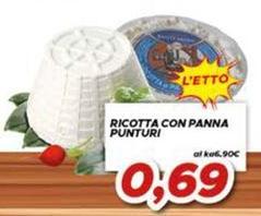 Punturi - Ricotta Con Panna