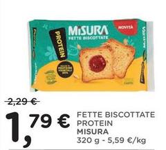 Misura - Fette Biscottate Protein