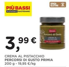 Primia - Crema Al Pistacchio Percorsi Di Gusto