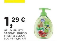 Fresh & Clean - Gel Di Frutta Sapone Liquido