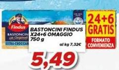 Findus - Bastoncini X24+6 Omaggio