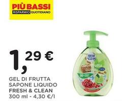 Fresh & Clean - Gel Di Frutta Sapone Liquido