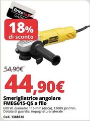 Smerigliatrice Angolare FMEGGI5-QS a Filo