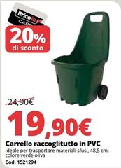 Oliva - Carrello Raccoglitutto In Pvc