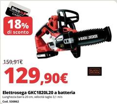 Elettrosega Gkc1820l20 A Batteria