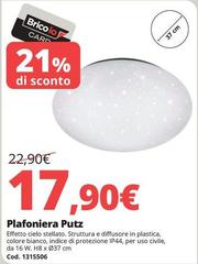 Cielo - Plafoniera Putz