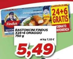 Findus - Bastoncini  X24+6 Omaggio
