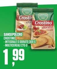 Crostino Integrale O Dorato Multicereali