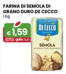 De Cecco - Farina Di Semola Di Grano Duro