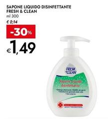 Fresh & Clean - Sapone Liquido Disinfettante