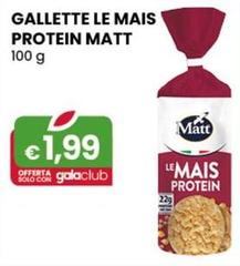 Matt - Le Mais Protein