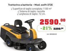 Trattorino A Batteria - Mod. Swift 372E