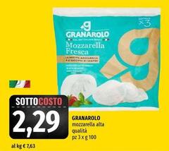 Granarolo - Mozzarella Alta Qualità