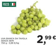 Origine - Uva Bianca Da Tavola Senza Semi