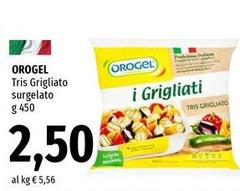Orogel - Tris Grigliato Surgelato