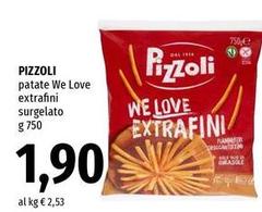 Pizzoli - Patate We Love Extrafini Surgelato